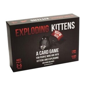 NWT Exploding Kittens NSFW Card Game